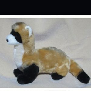 Black footed ferret plush like new